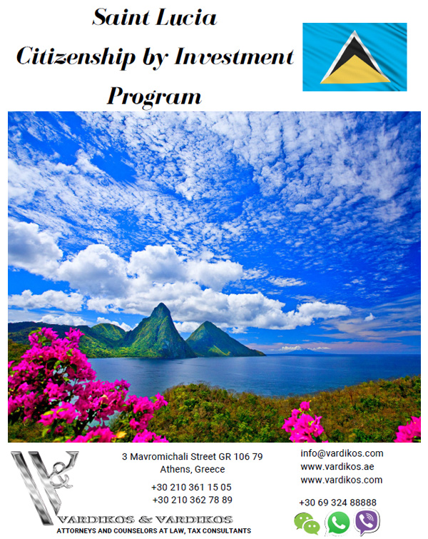 Saint Lucia Citizenship by Investment Programme- Cost, Benefits, Application Requirements