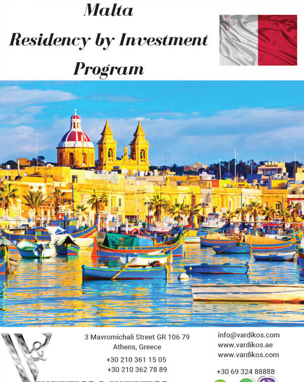 Malta Residency by Investment Program