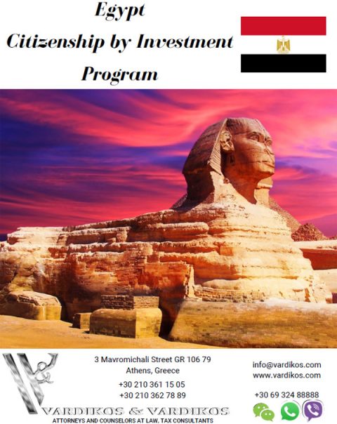 Egypt Citizenship By Investment Program Requirements & Benefits