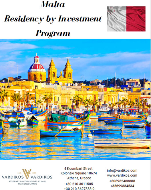 Malta Residency by Investment Program